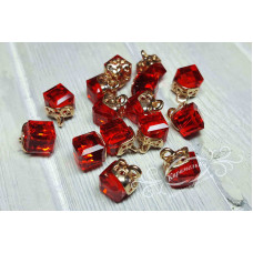 Подвеска Кристалл стекло   1.4x1cm,